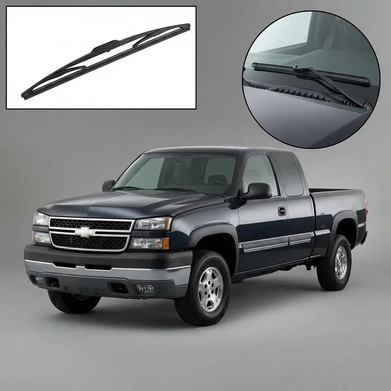 Driver Side Wiper Blade for Chevrolet Silverado 1500 HD Classic (2007 - 2007) - 1